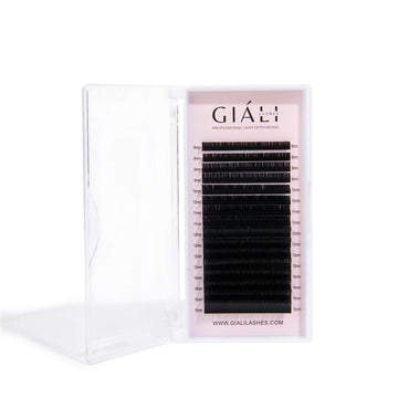 Flat Classic Lashes Mixed Trays 0.15 - Giali Lashes